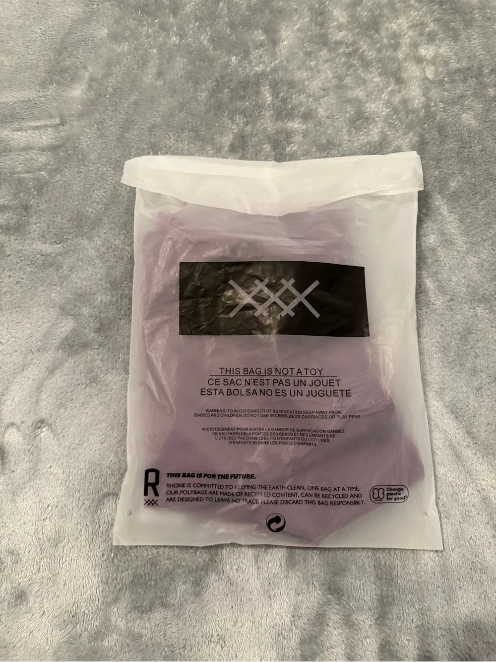 🔥5 for $25 NWT Rhone Men’s 5.5” R&R Trunk Hybrid Swim Shorts Shadow Plum Size S